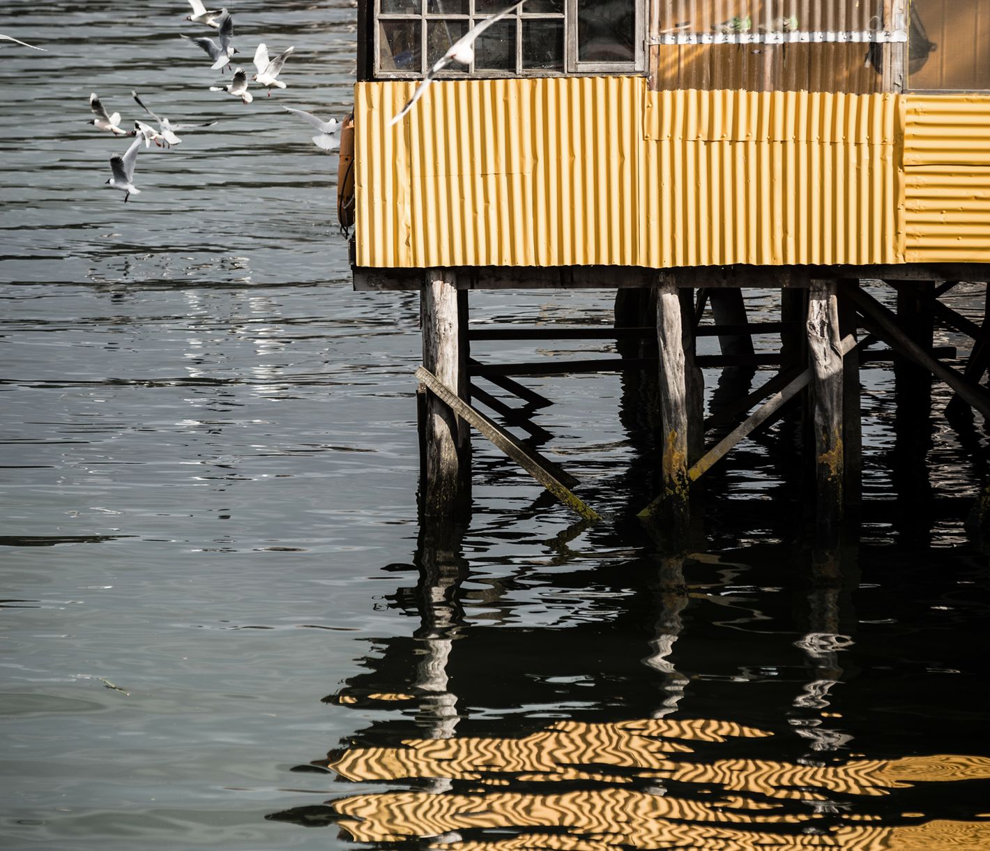 Fischerdorfidylle in Castro