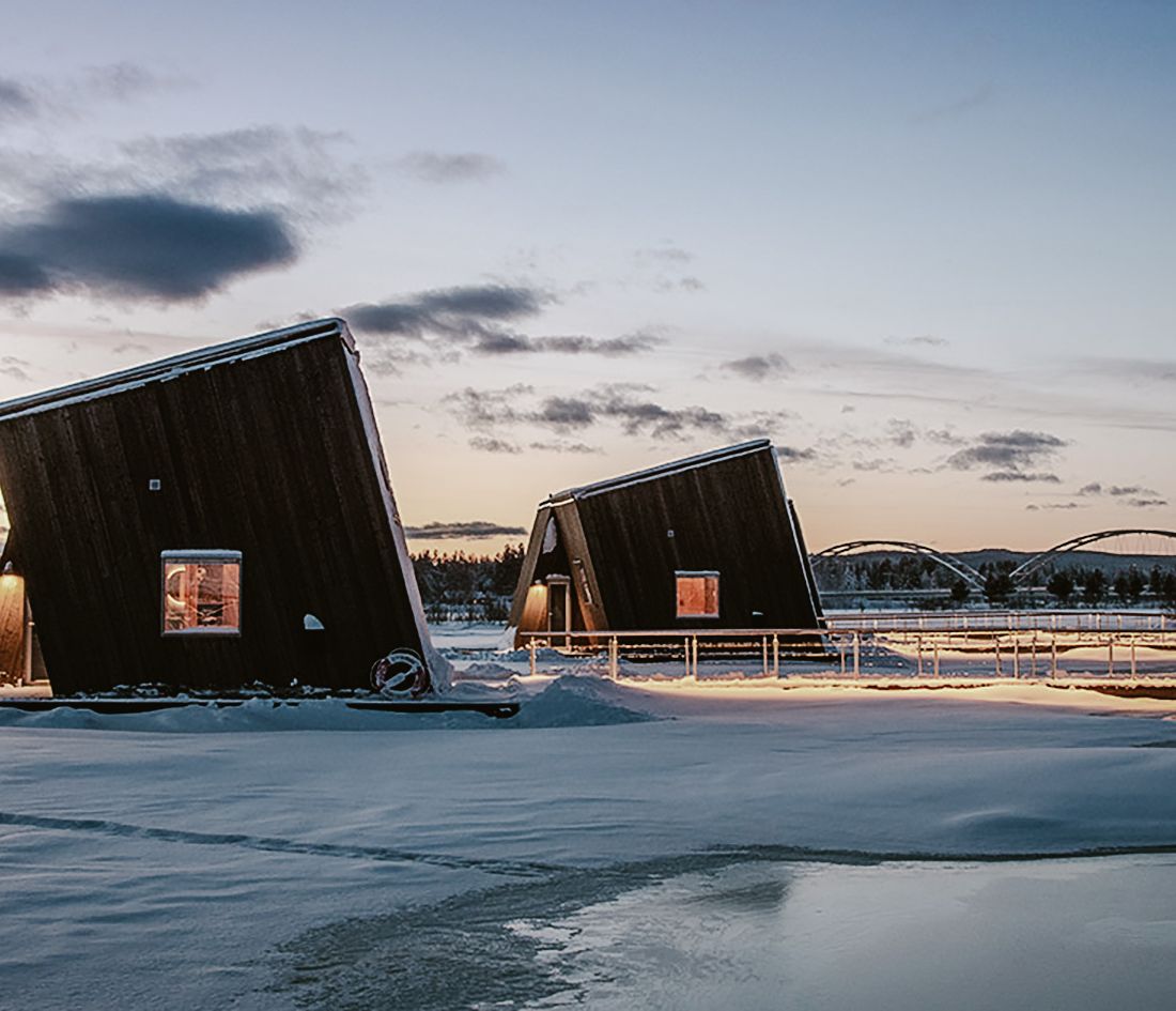 Eine fliessende Oase mitten im Herzen von Schwedisch Lappland
