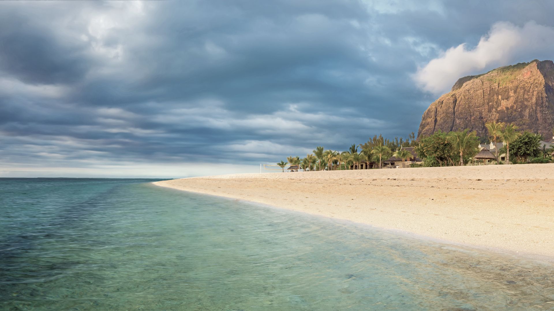 Le Morne Brabant in eine romantische Atmosphäre getaucht