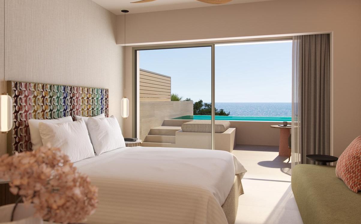 Chambre double Deluxe avec piscine privée