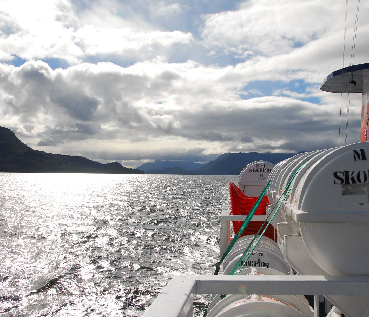 Die Reise mit der M/V Skorpios II durch das nördliche patagonische Eisfeld ist ein Abenteuer!