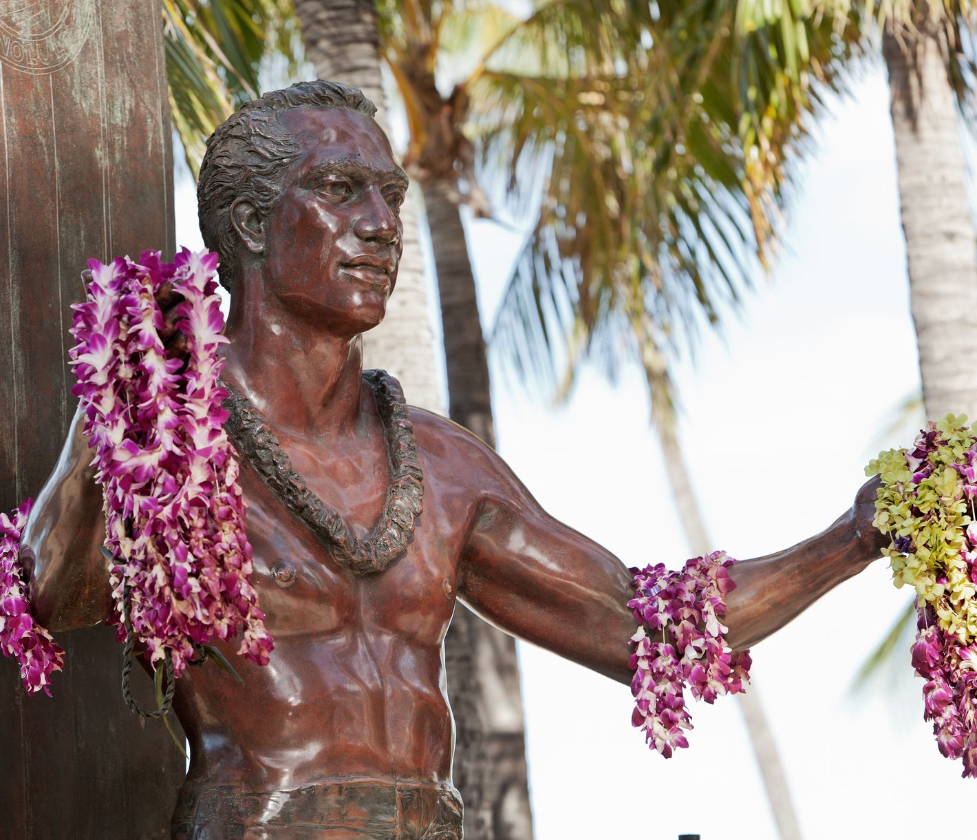 Duke Kahanamoku gilt als der Vater des modernen Surfens und ist eine Legende in Waikiki.