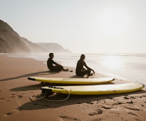 Sonnenuntergang in Cabedelo – Surfpause mit Weitblick