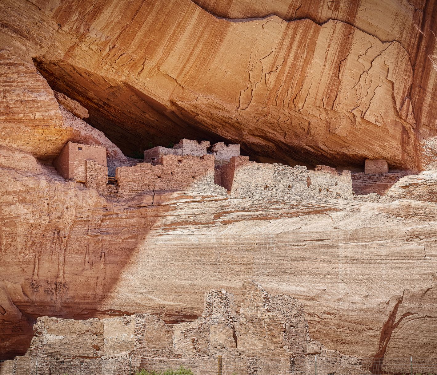 Die White House Ruins im Canyon De Chelly waren das spirituelle Zentrum des Navajo-Volkes.