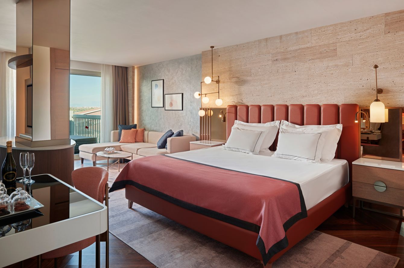 Penthouse Suite mit türkischem Bad und Whirlpool