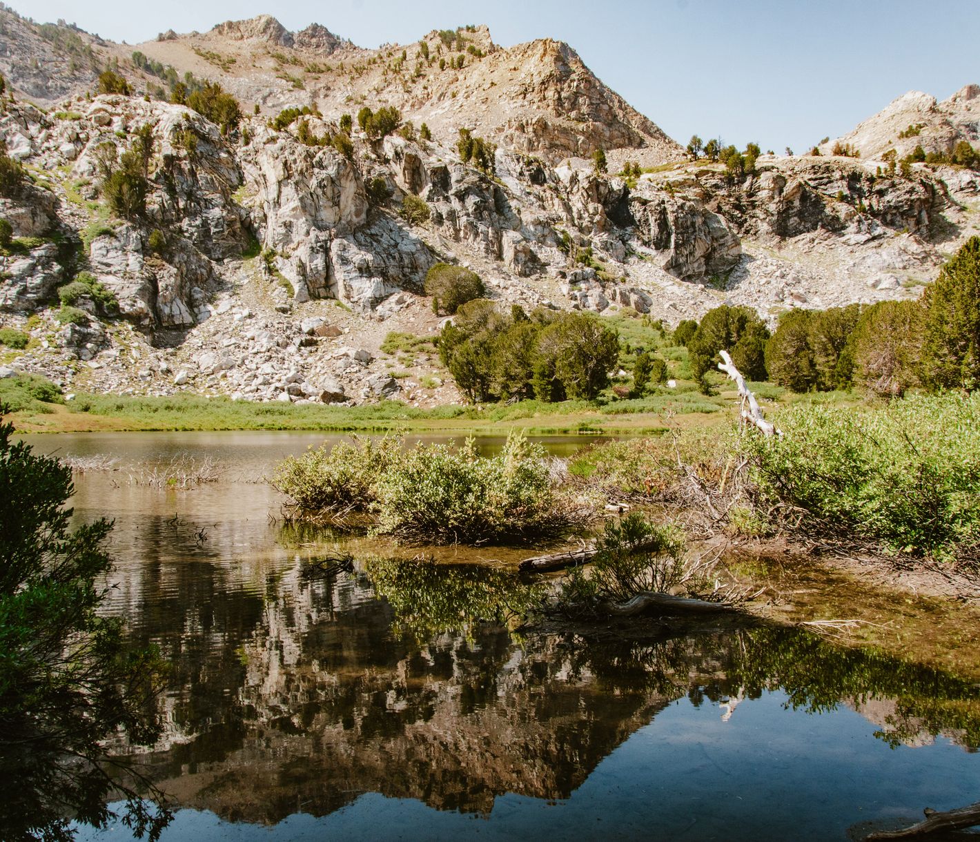 Der malerische Lamoille Canyon in Nevada.