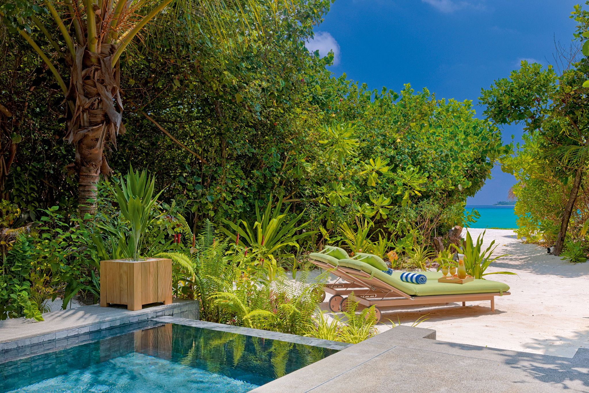 Beach Villa avec piscine