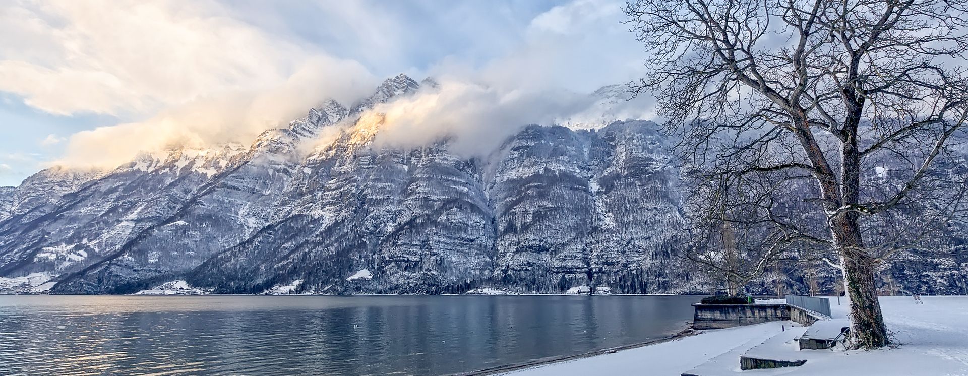 Walensee en hiver