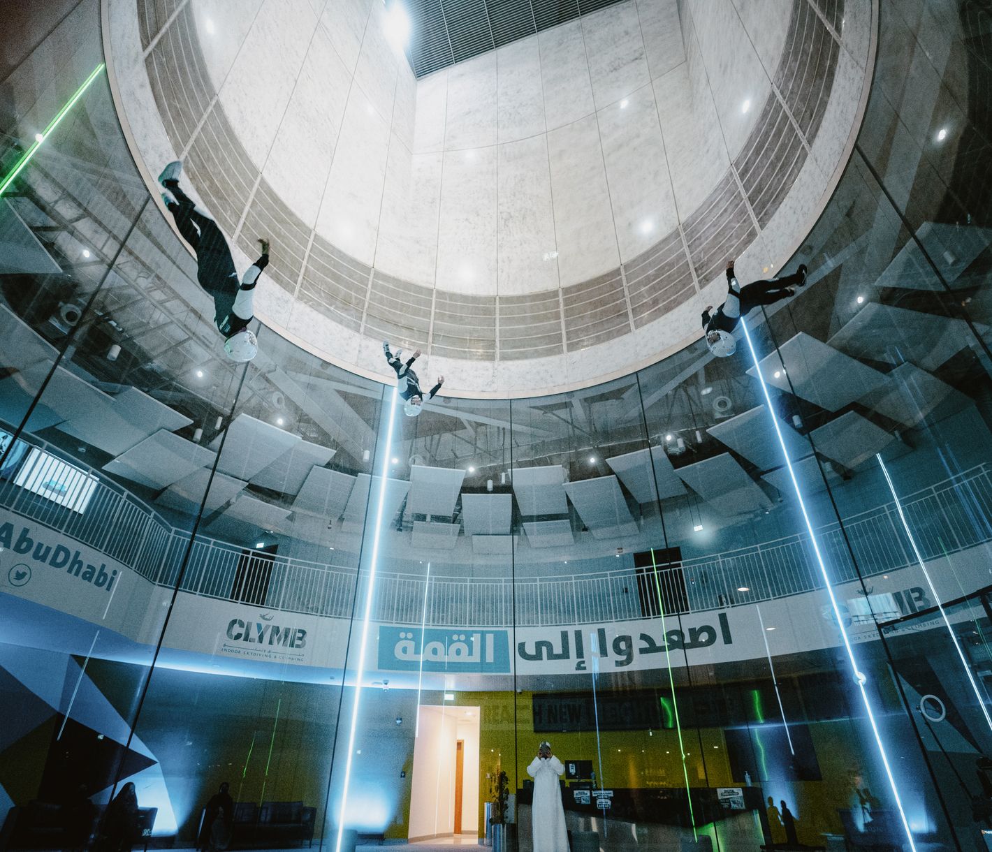 CLYMB™ Abu Dhabi – Adrenalin unter einer ikonischen Kuppel