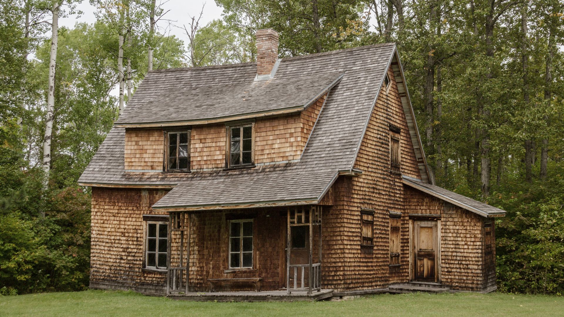 Historisches Holzhaus im Val Jalbert Village