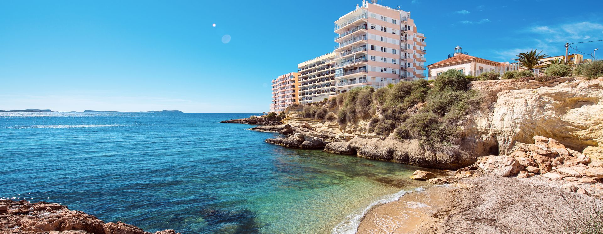 Bucht von San Antonio