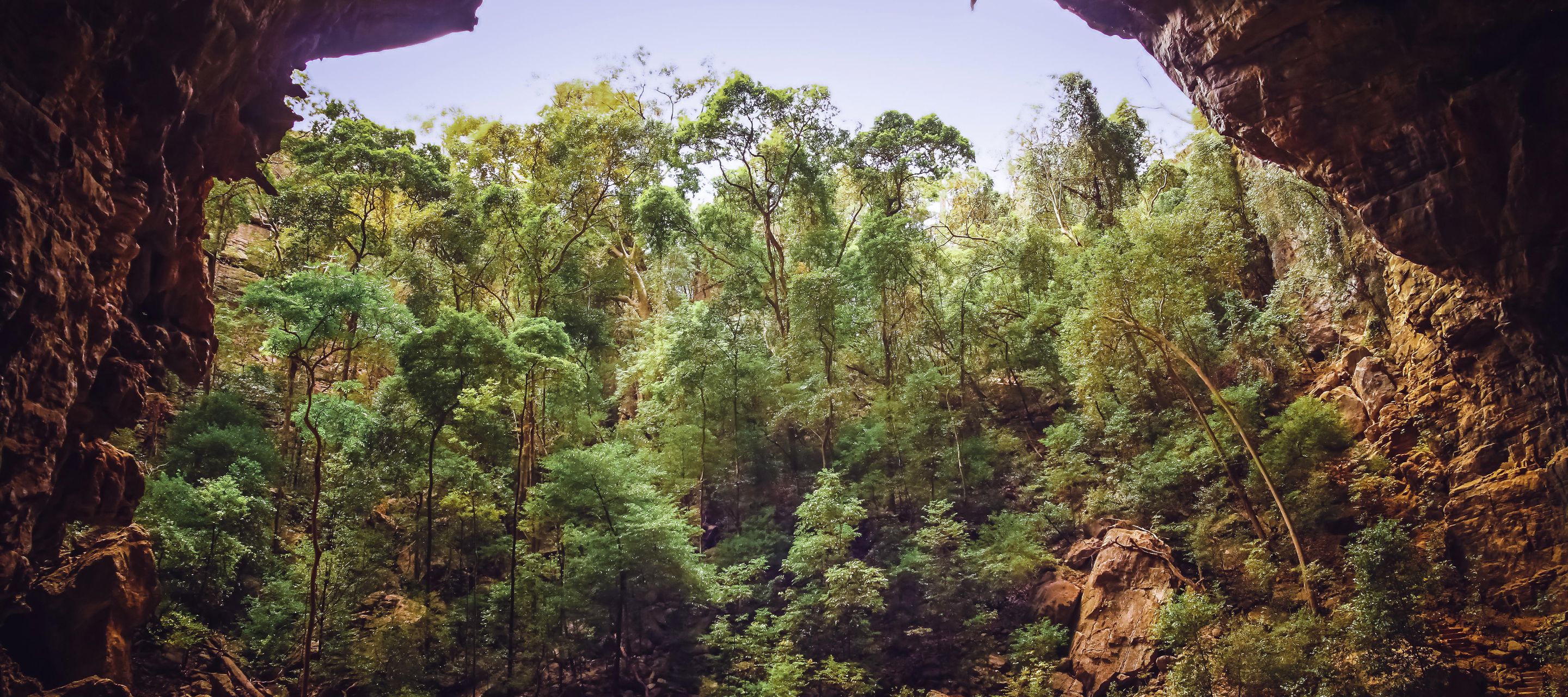 Entrée de la grotte des chauves-souris dans le Parc National de l'Ankarana