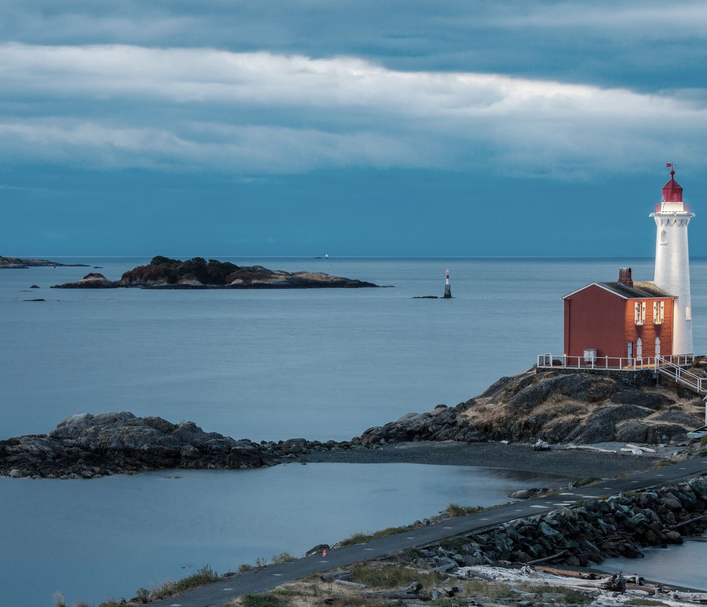Der älteste Leuchtturm an Kanadas Westküste