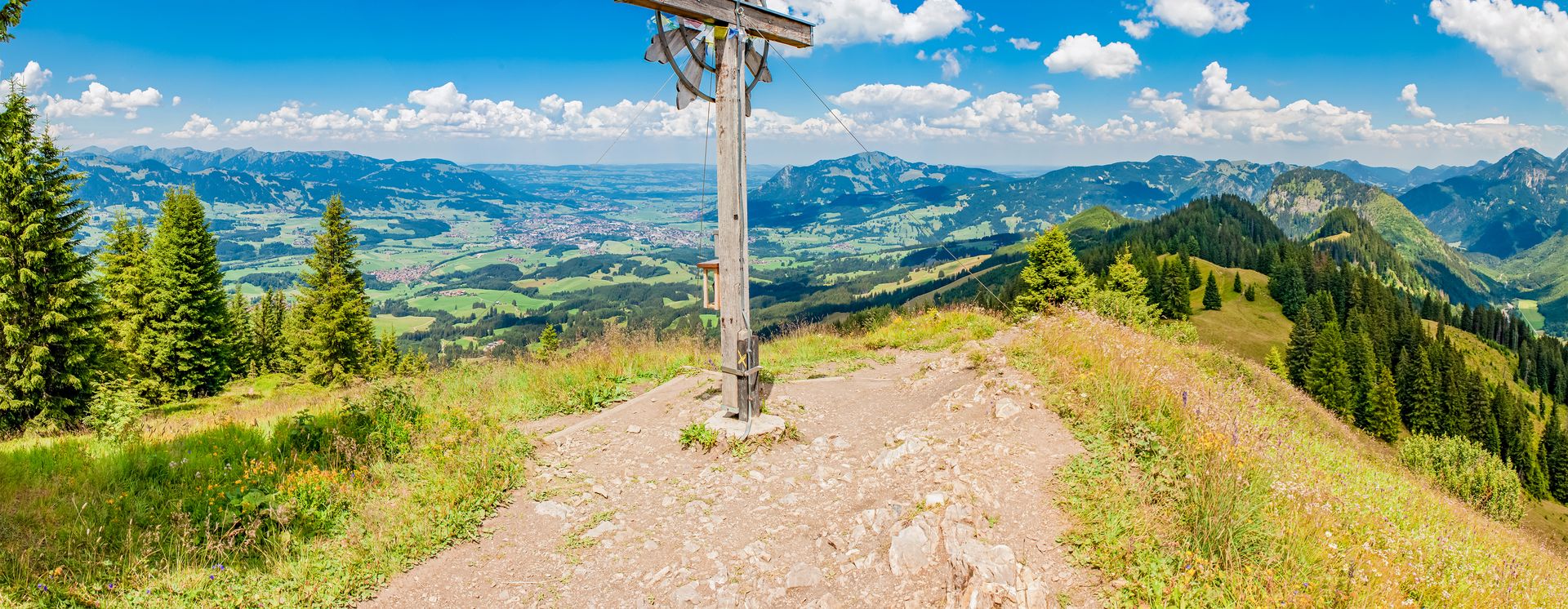 Vue panoramique du Sonnenkopf