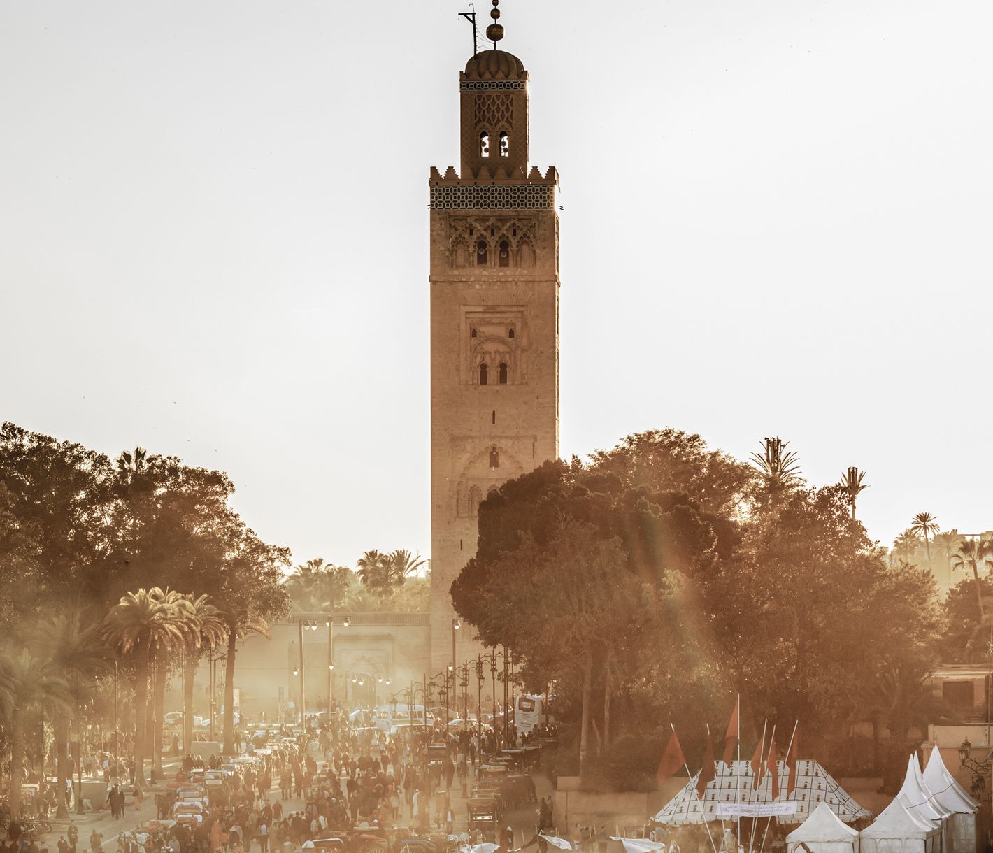 Animation au coeur du souk