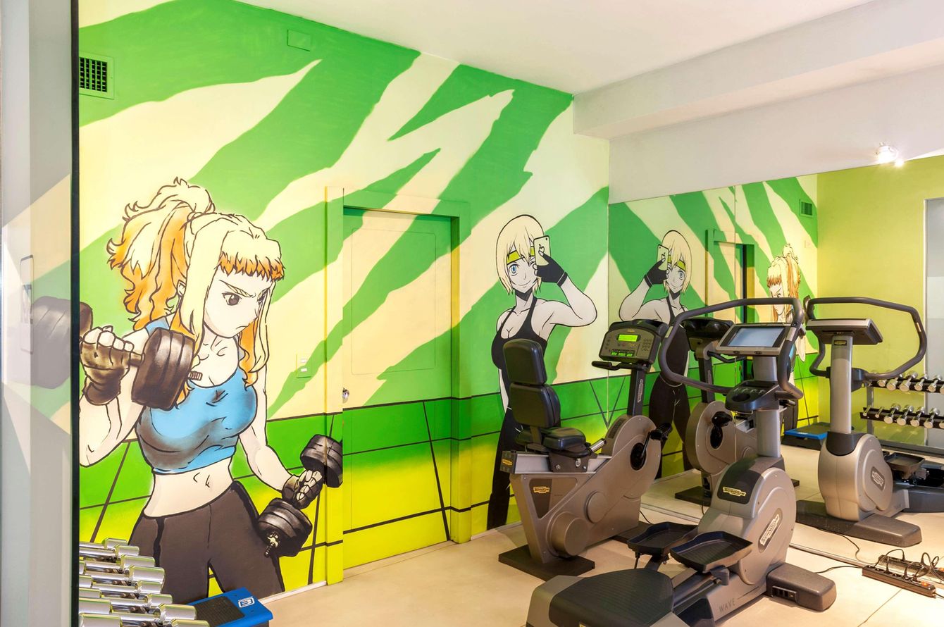 Salle de fitness