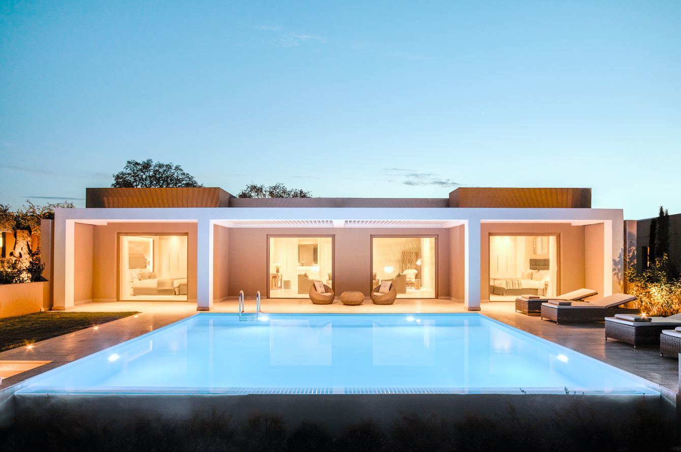 Bungalow Suite Deluxe mit 2 Schlafzimmern und Privatpool