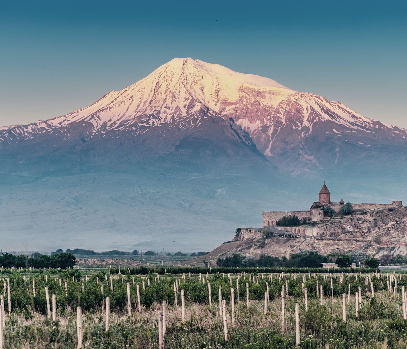 Khor-Virap est l'un des sites les plus photogénique de l'Arménie