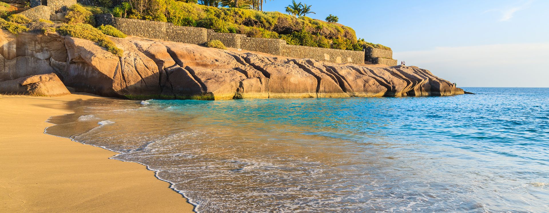 Paradiesischer Strand Playa del Duque auf Teneriffa