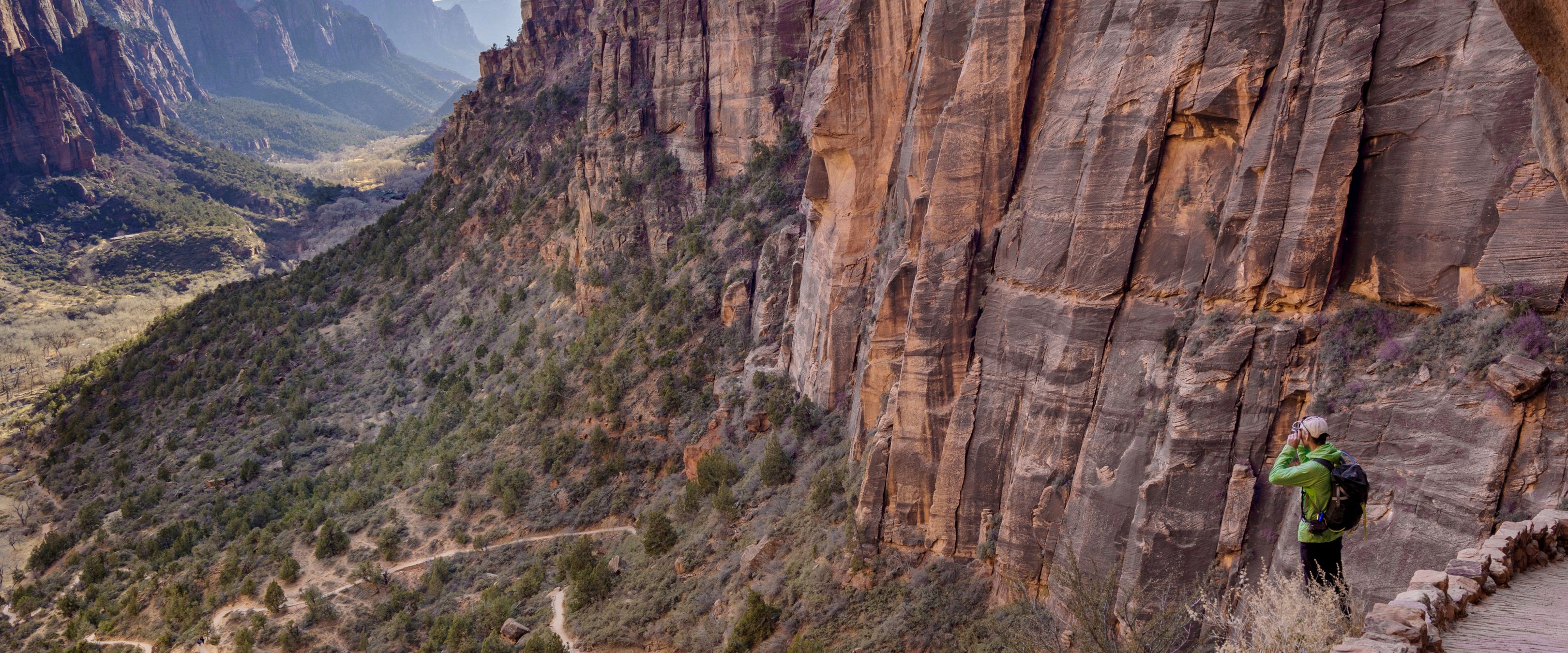 Die Aussicht vom Angel’s Landing im Zion National Park ist kaum zu übertreffen.