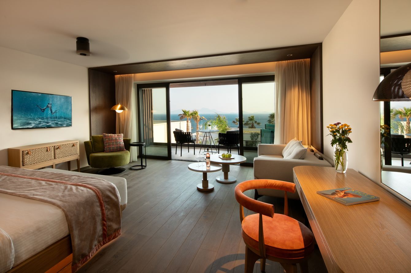 Suite Junior vue mer