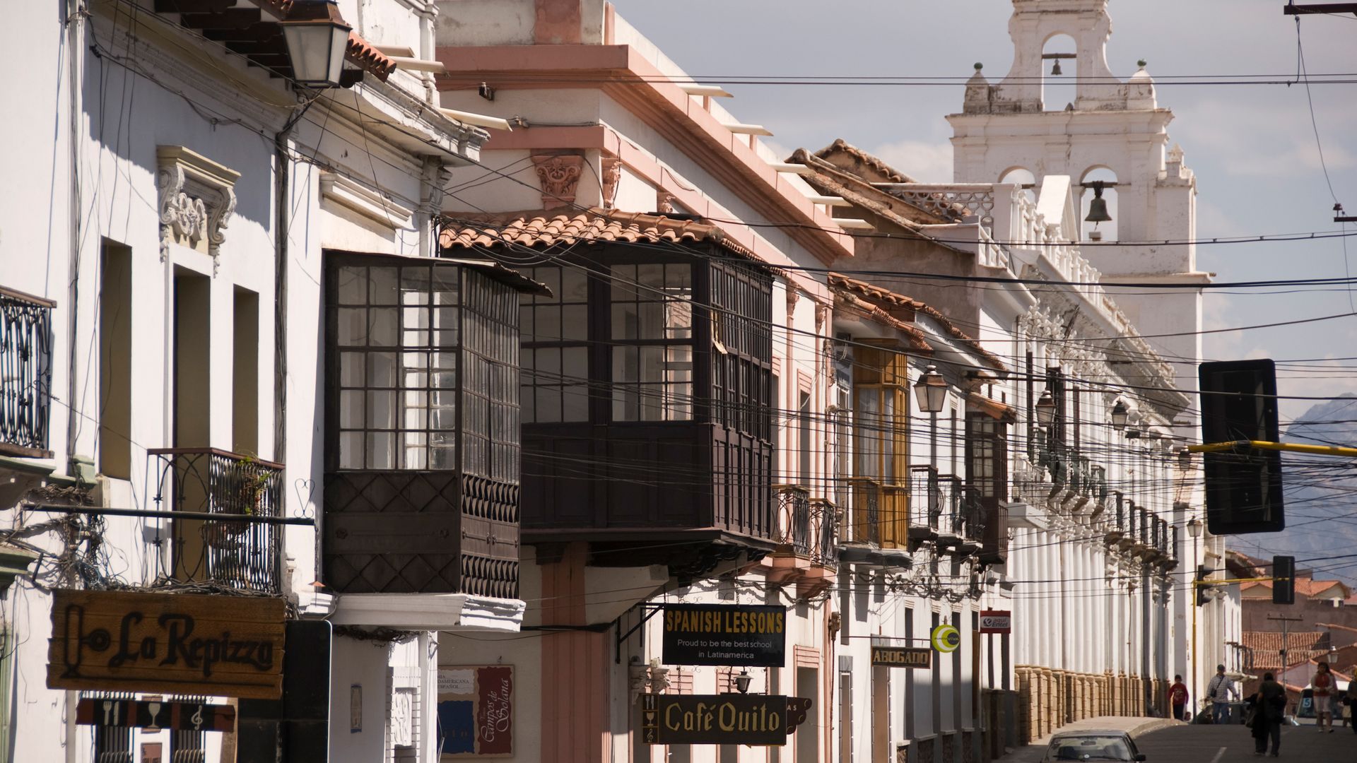 In Boliviens Hauptstadt