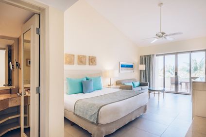 Villa mit Gartenblick