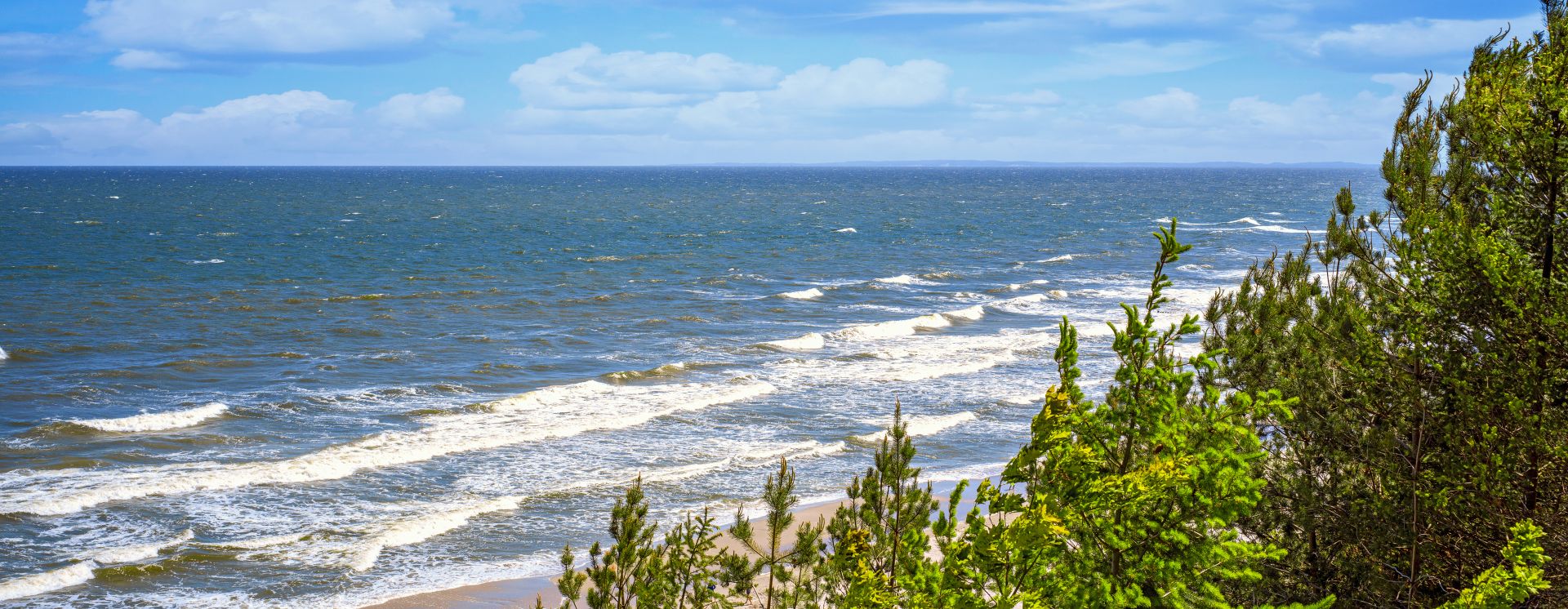 Côte de la Baltique près de Trassenheide