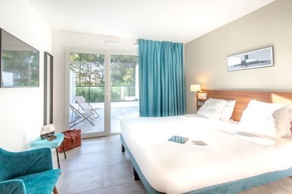 Chambre double côté mer