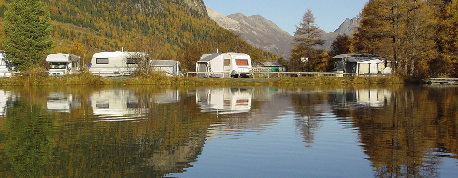 Camping Plauns © Photo: Albert Bruelisauer / Pontresina Tourismus