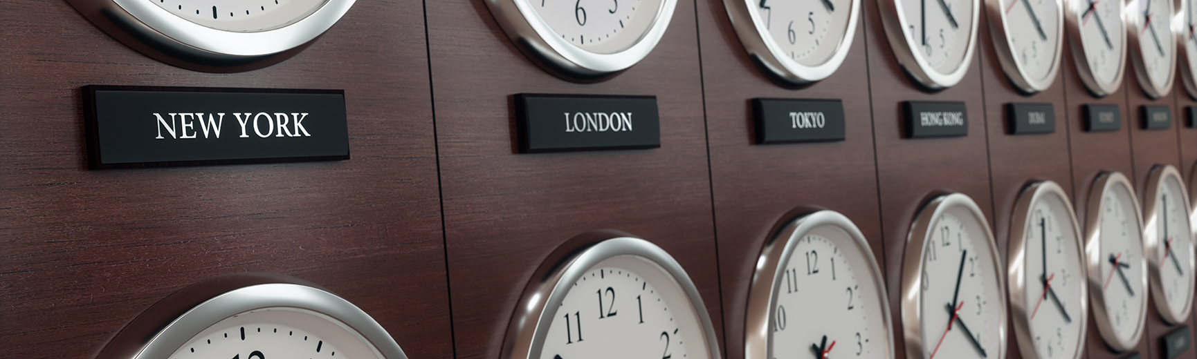 Uhren Zeitzonen
