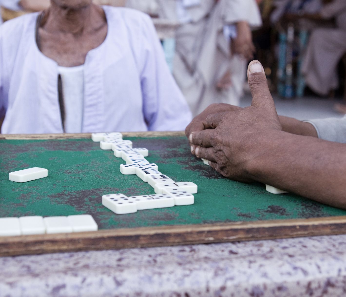 In Ägypten beliebt: Domino