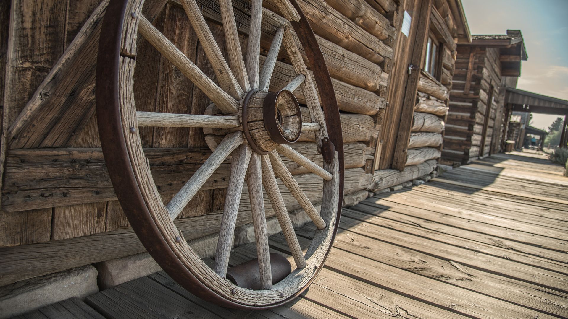 La visite de Old Trail Town à Cody permet un fascinant voyage dans le passé.