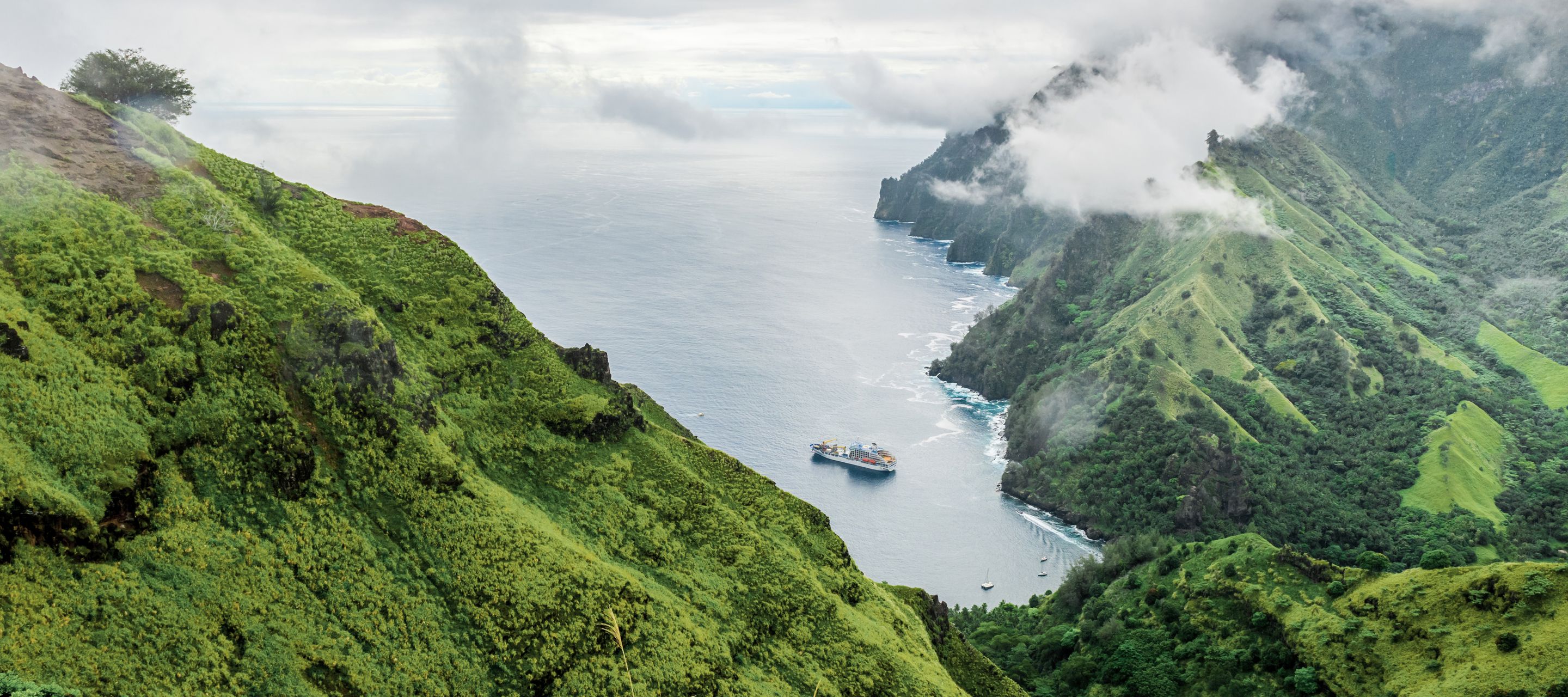 Un jardin verdoyant ? Bienvenue à Fatu Hiva
