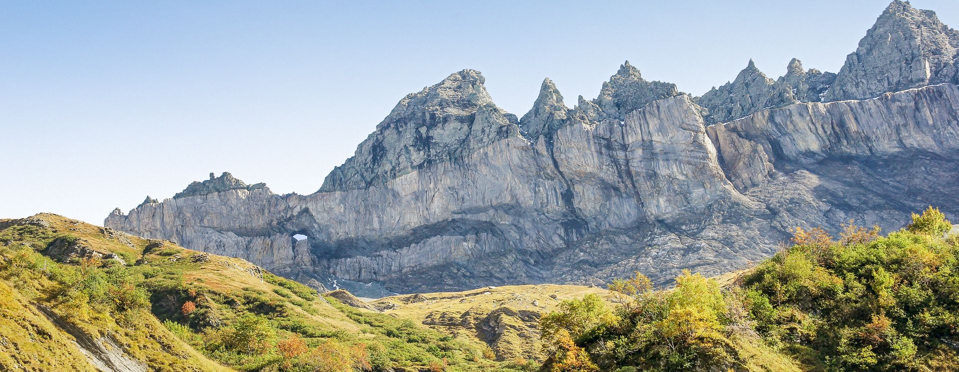 Blick auf das Martinsloch