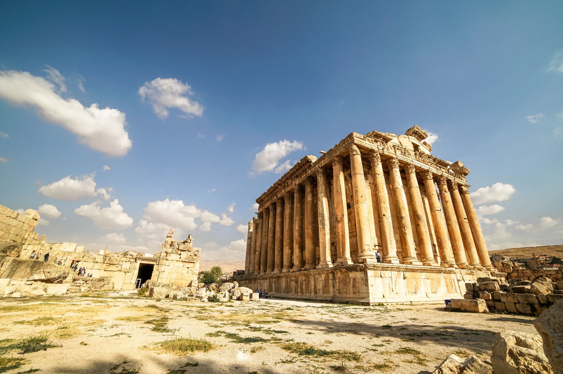 Temple de Jupiter, ruines de Baalbek