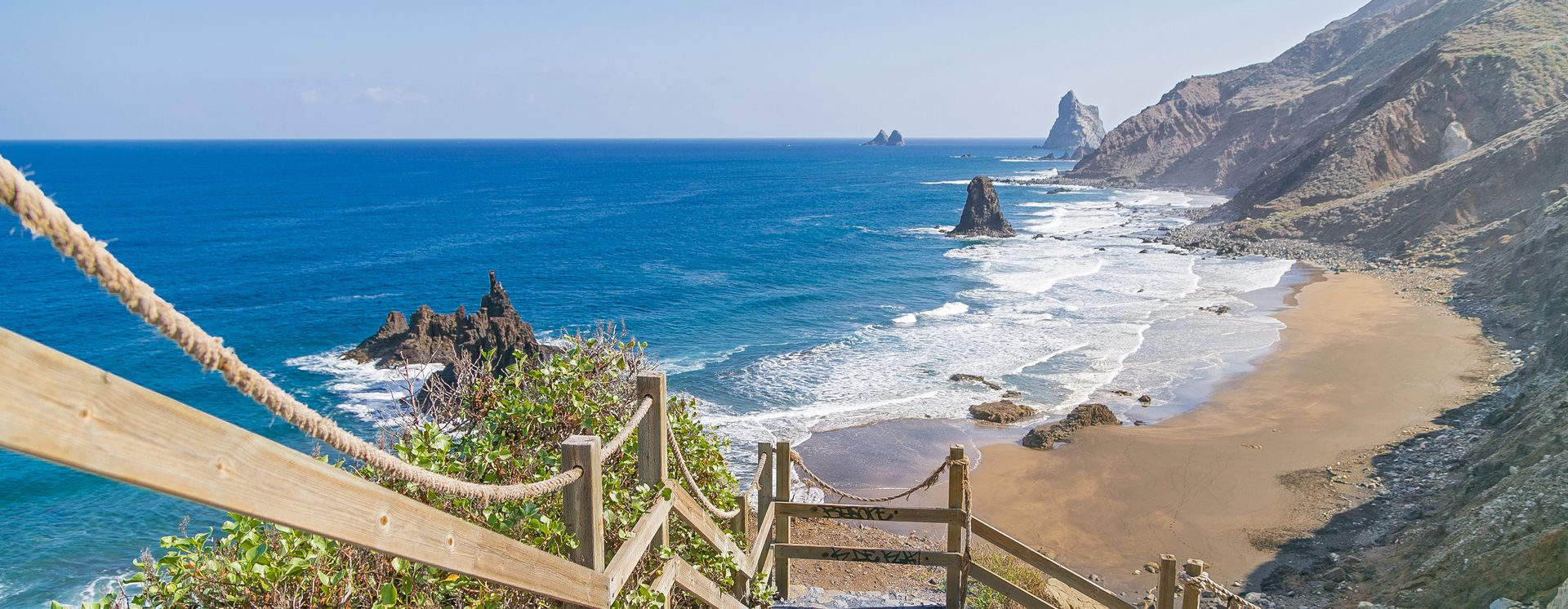 Chemin vers la plage de Playa de Benijo