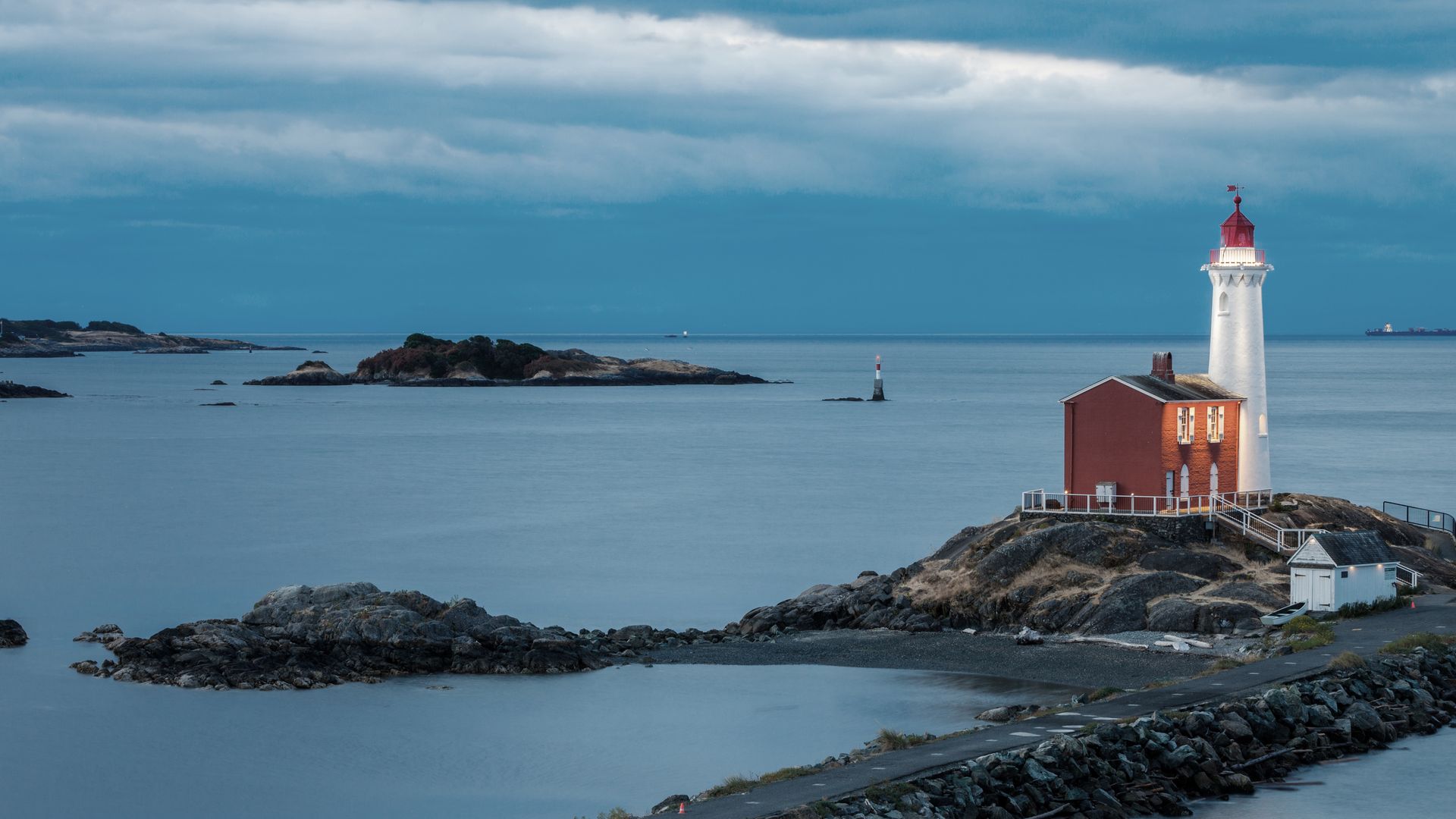 Der älteste Leuchtturm an Kanadas Westküste