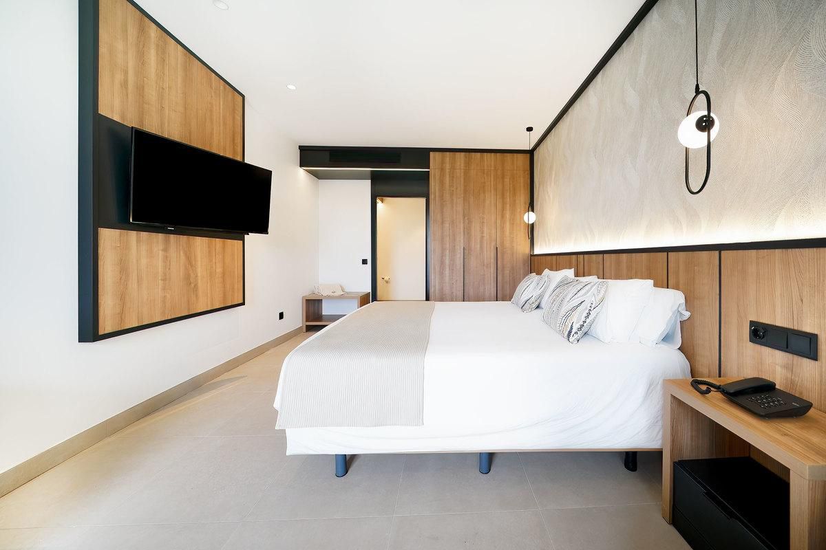Chambre double vue terrain de golf