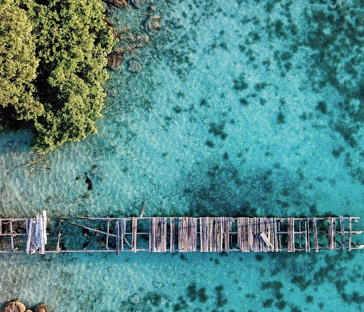 Instant de zénitude face à la lagune enchantée de Bacalar