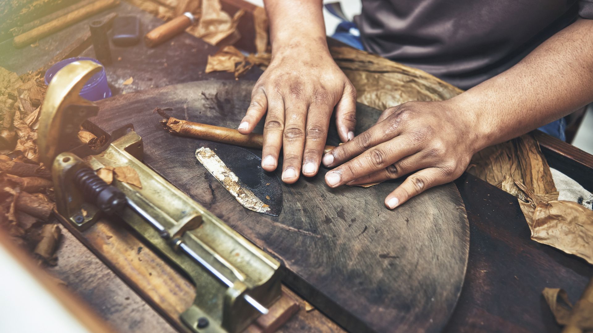 Zu Besuch in einer Zigarrenfabrik