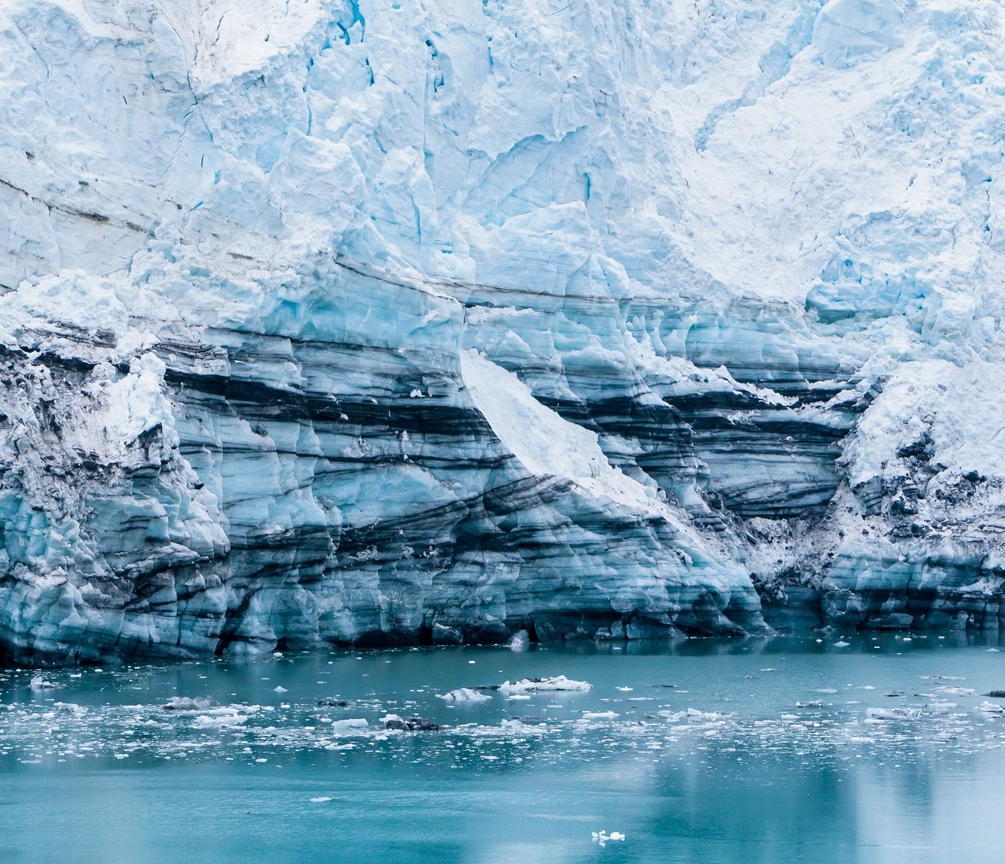 Eis soweit das Auge reicht
