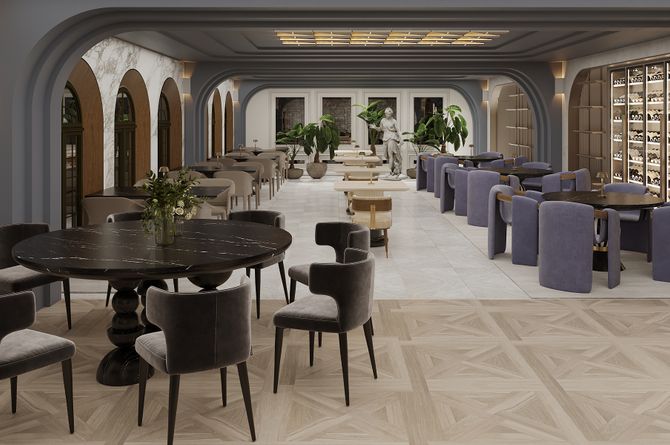 Restaurant intérieur