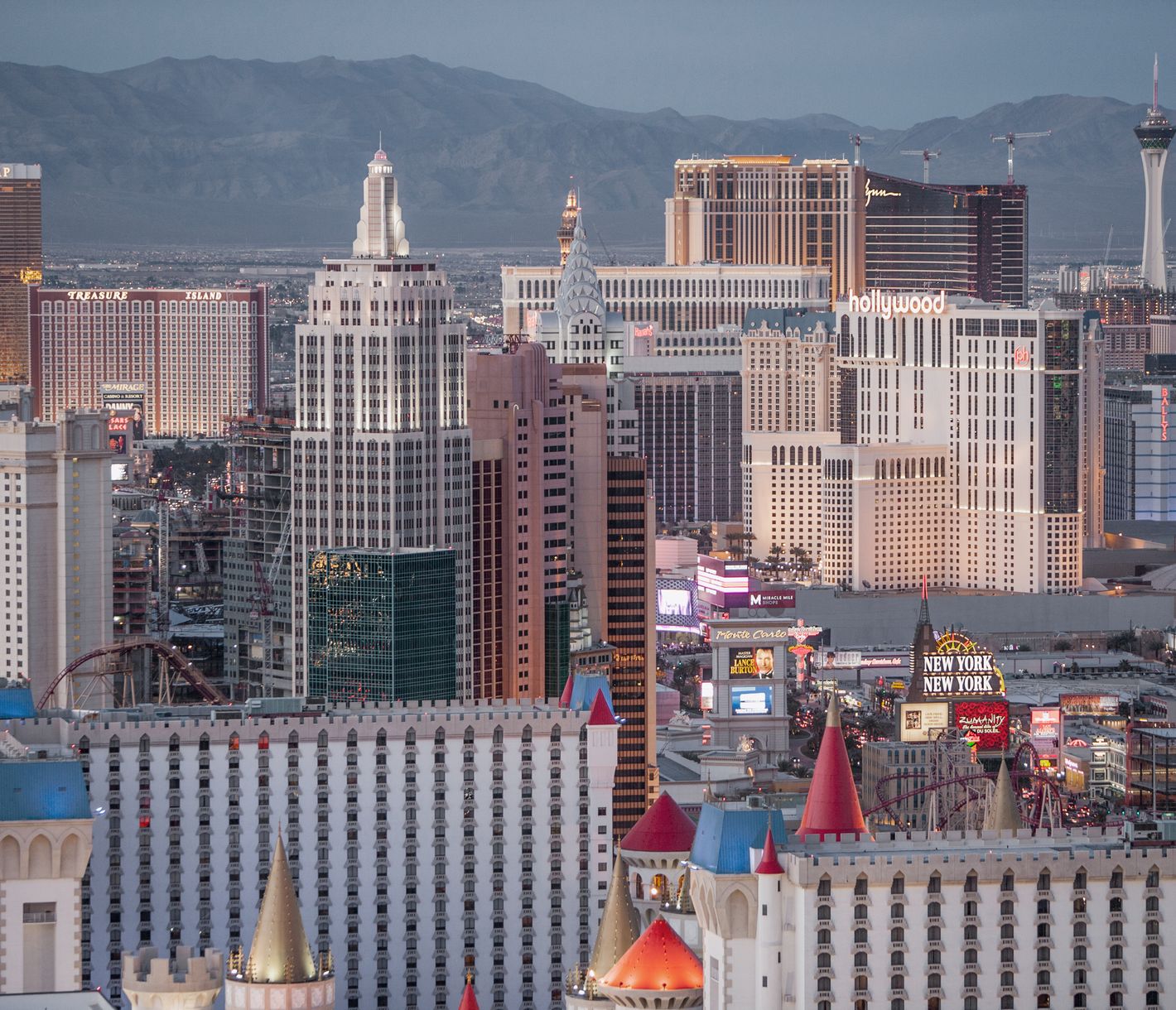 Las Vegas, die Unterhaltungs-Hauptstadt schlechthin