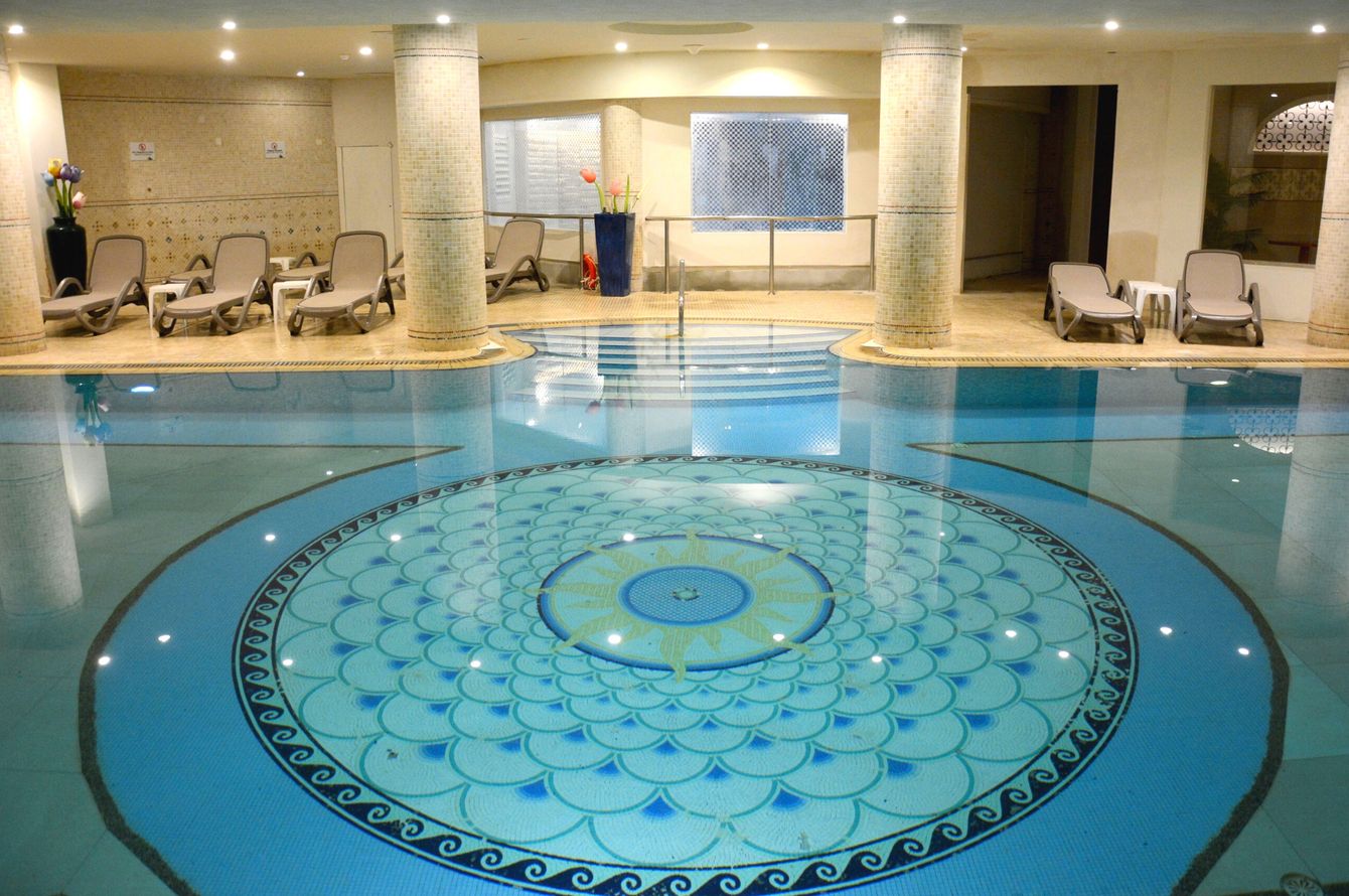 Piscine couverte
