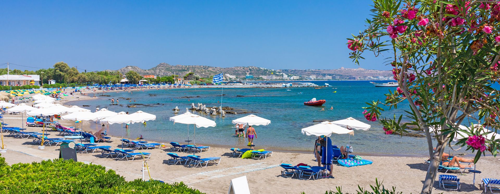 Badeferien am Kathara Beach in Faliraki