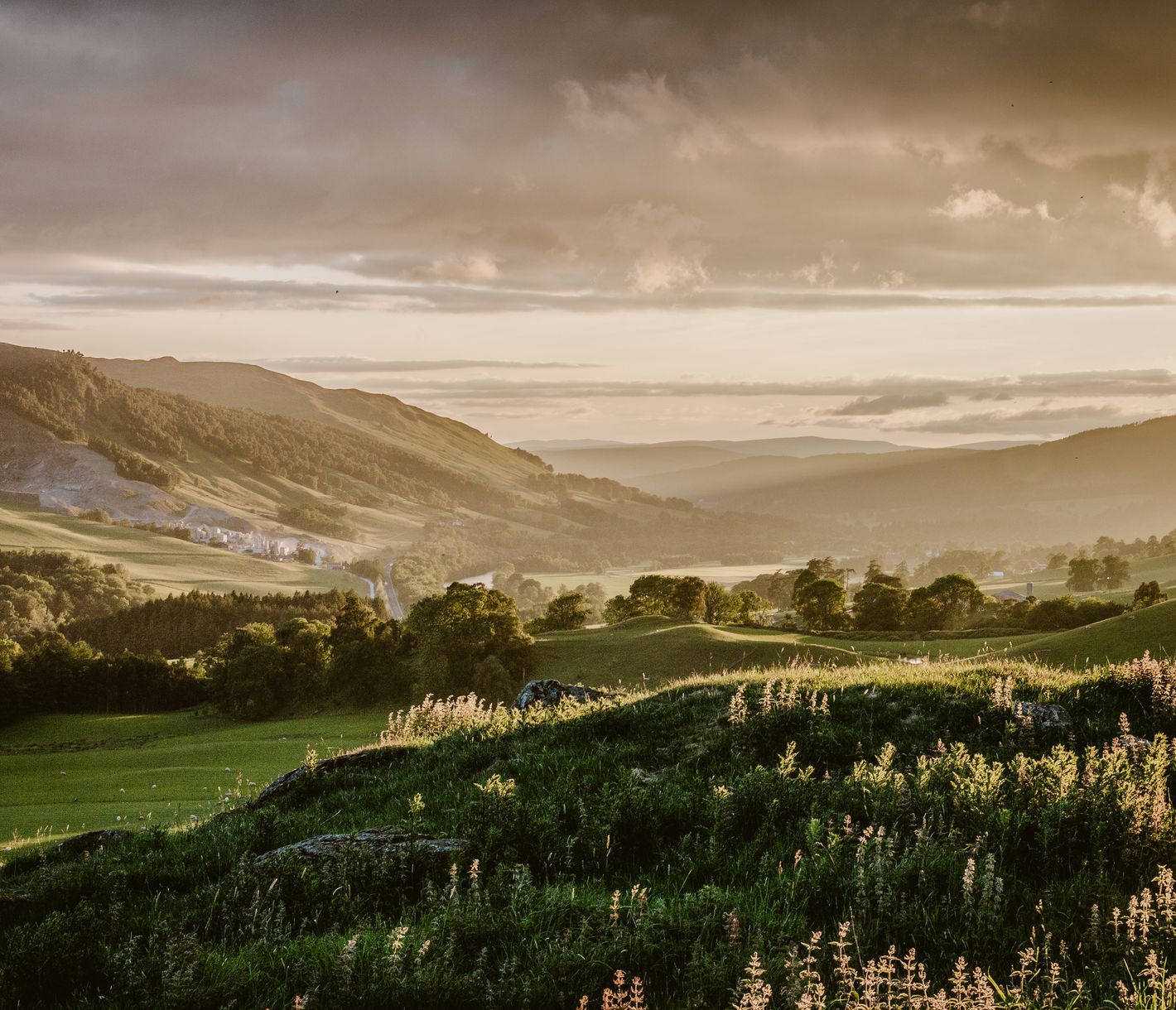 Wanderung in den Hügeln um Pitlochry