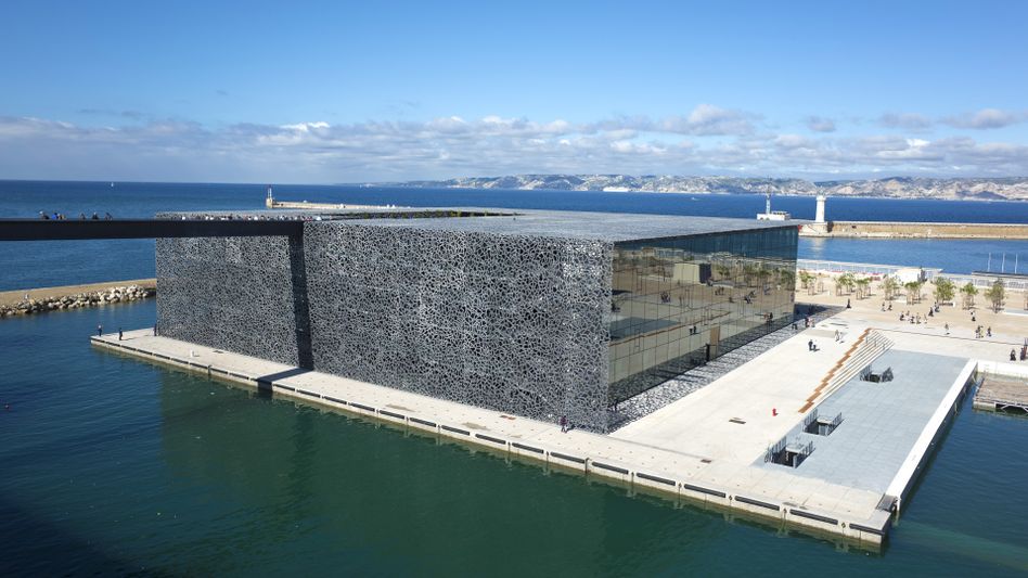 Blick auf das MuCEM-Museum in Marseille.