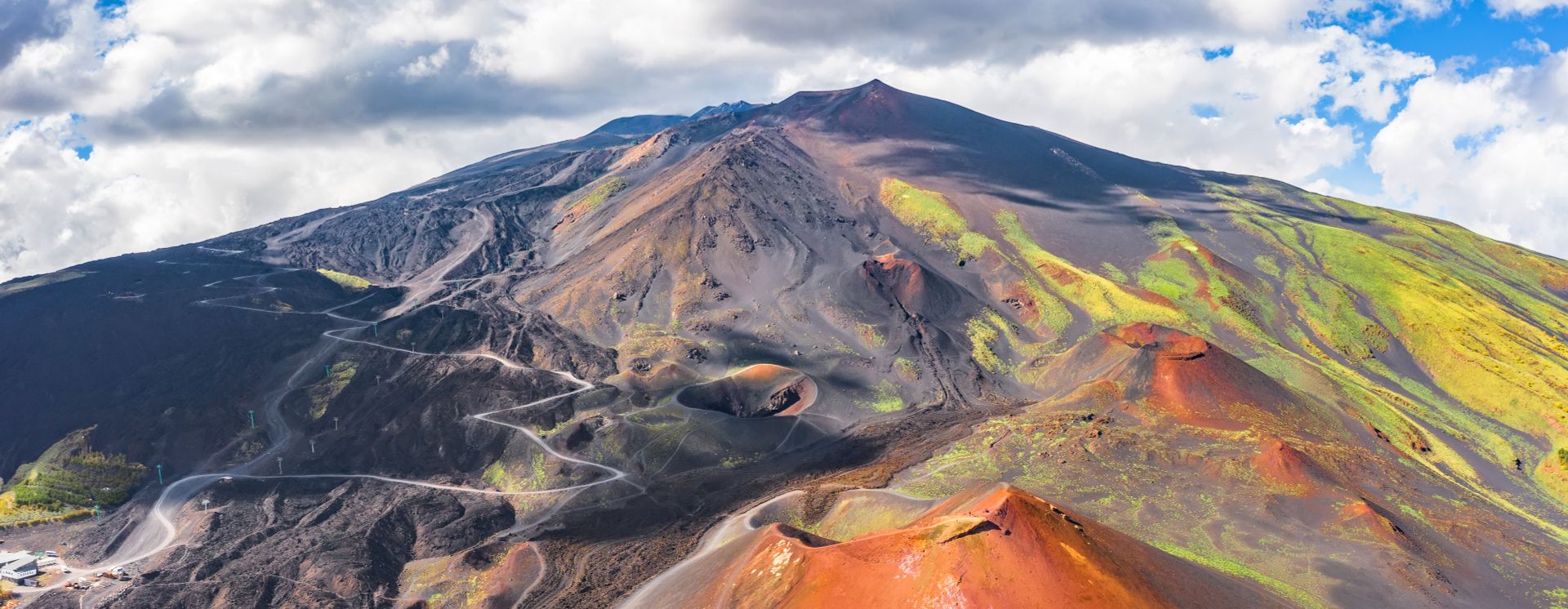 Paysage volcanique de l'Etna