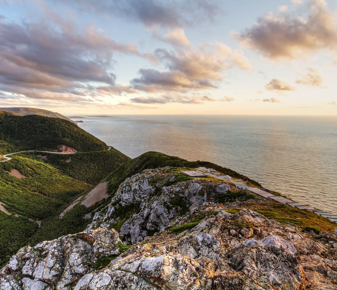 Le Cabot Trail - une route panoramique très célèbre.